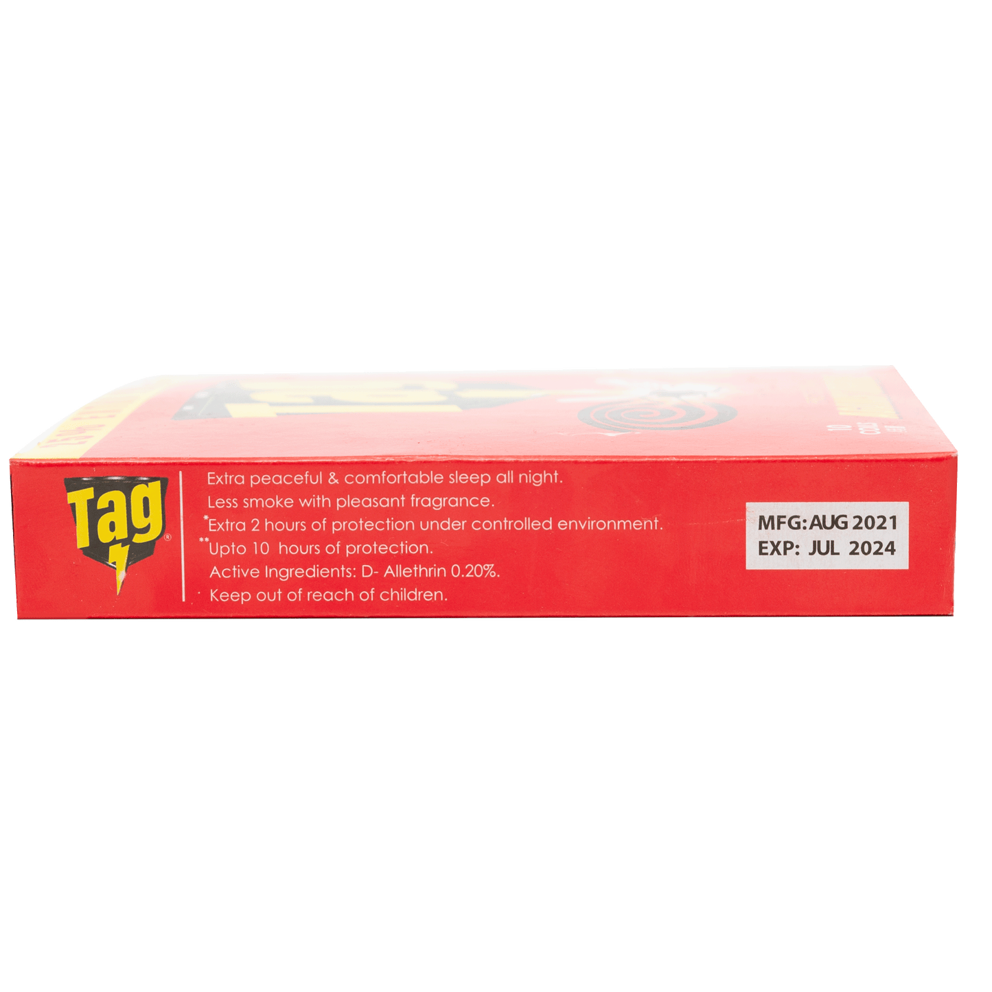 TAG Mosquito-Coil-Red (Pack Of 10 Pcs)