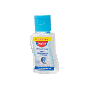 English Hand Sanitizer Antibacterial (60ml)