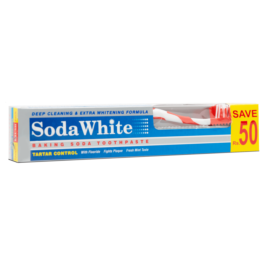 Soda White Whitening Toothpaste Value Pack (135g)