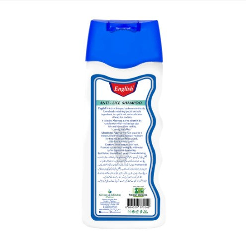 English Anti-Lice Shampoo Large Pack (100ml)
