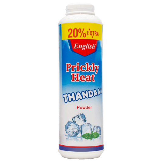 English Prickly Heat Thandaa Powder Large Pack (220g)