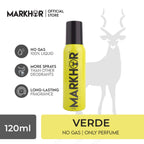 Markhor Verde Body Spray (Non-Gas) 120ml