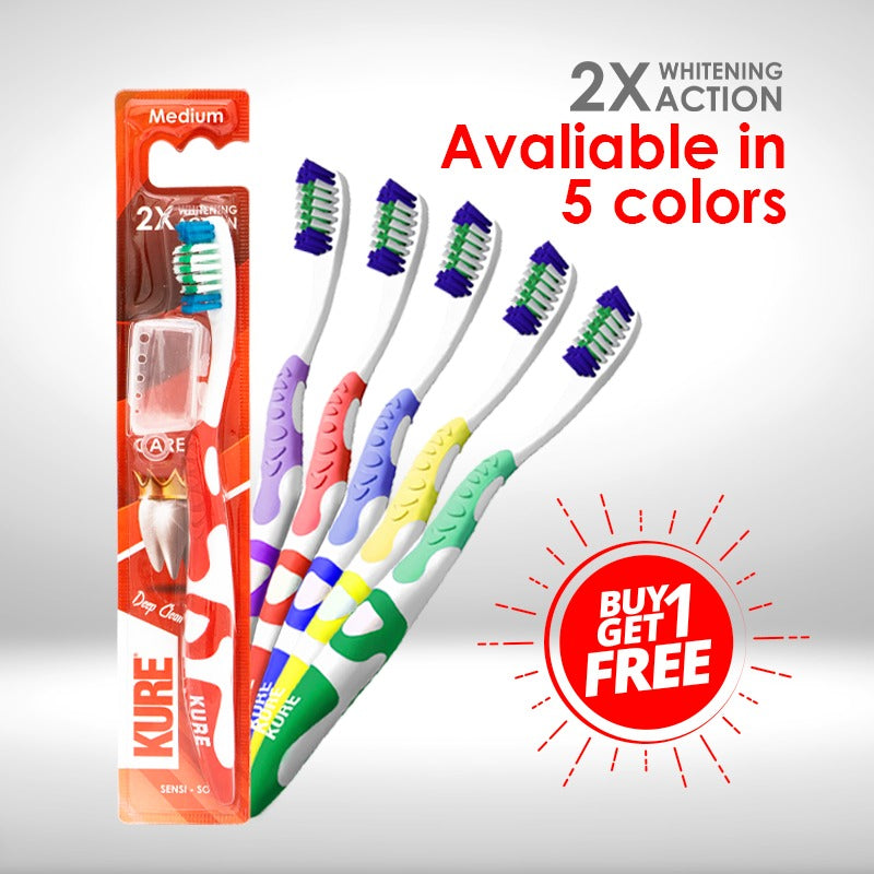 Buy one 2x brush get one 2x brush free