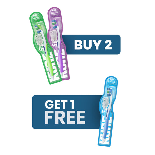 Buy 2 Get 1 Free (Kure Toothbrush)