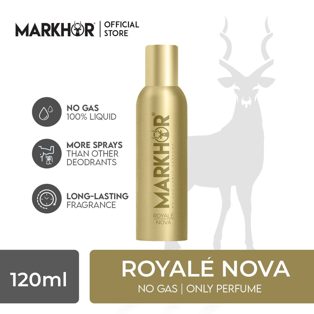 Markhor Royale Nova Body Spray (Non-Gas) 120ml