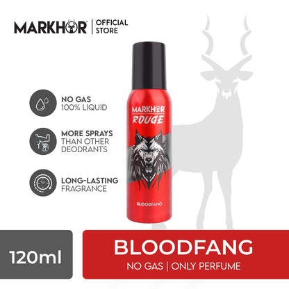 Markhor Blood Fang body spray (Non-Gas) 120ml