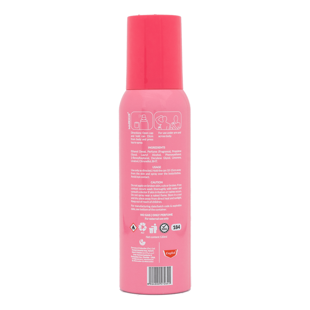 Markhor Zunn Charisma Body Spray (Non-Gas) 120ml