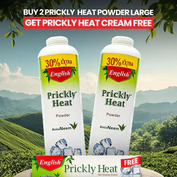 buy 2 Prickly  Heat Powder large get prickly cream free
