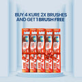 Buy 4 kure 2x brushes and get 1 brush free