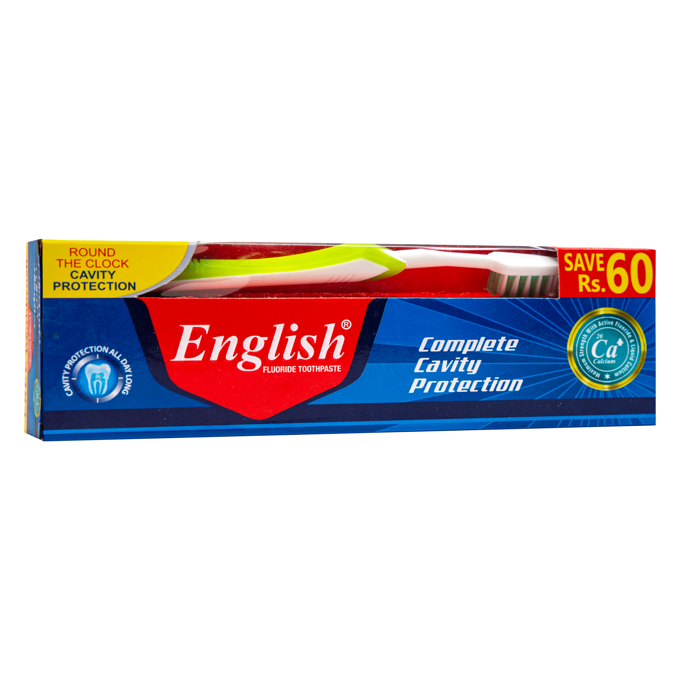 English Complete Cavity Protection Toothpaste Value Pack (135g)