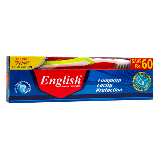 English Complete Cavity Protection Toothpaste Value Pack (135g)