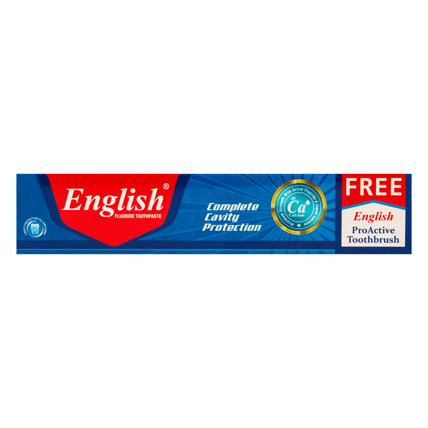 English Complete Cavity Protection toothpaste Brush Pack (60g)