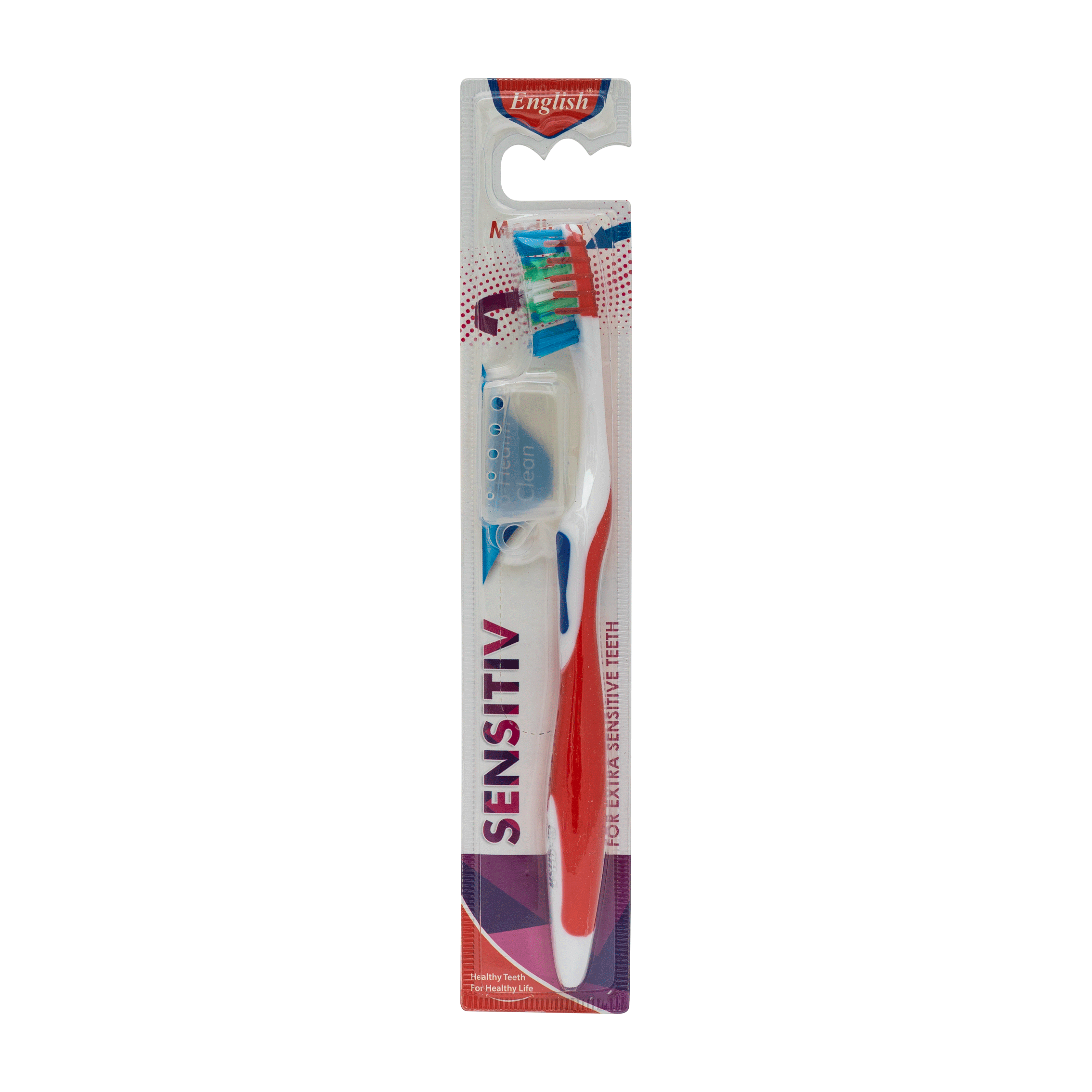 English Sensitiv Pro-Health Clean Toothbrush (Medium)