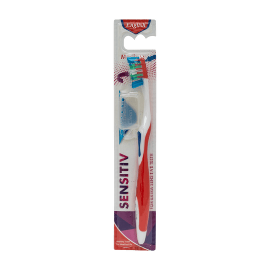 English Sensitiv Pro-Health Clean Toothbrush (Medium)