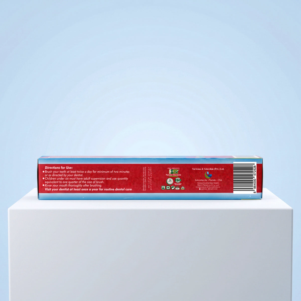 English Toothpaste RegularmInt Large Pack (60g)