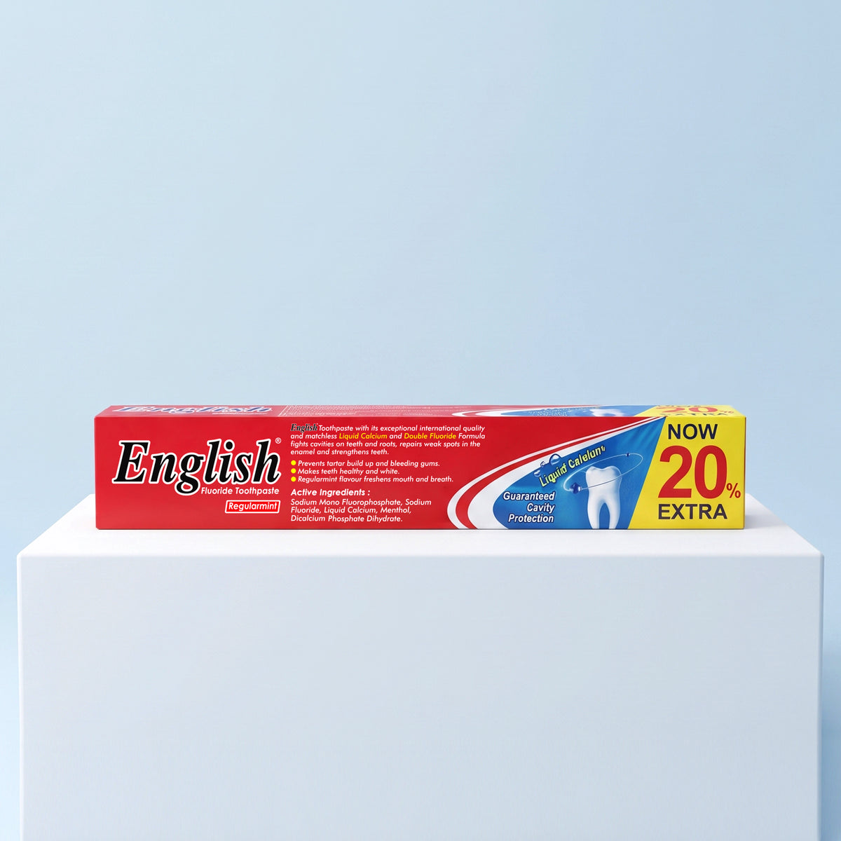 English Toothpaste RegularmInt Large Pack (60g)