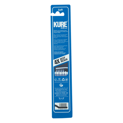 Kure 4X Bacteria Guard Bristles Toothbrush (Soft)