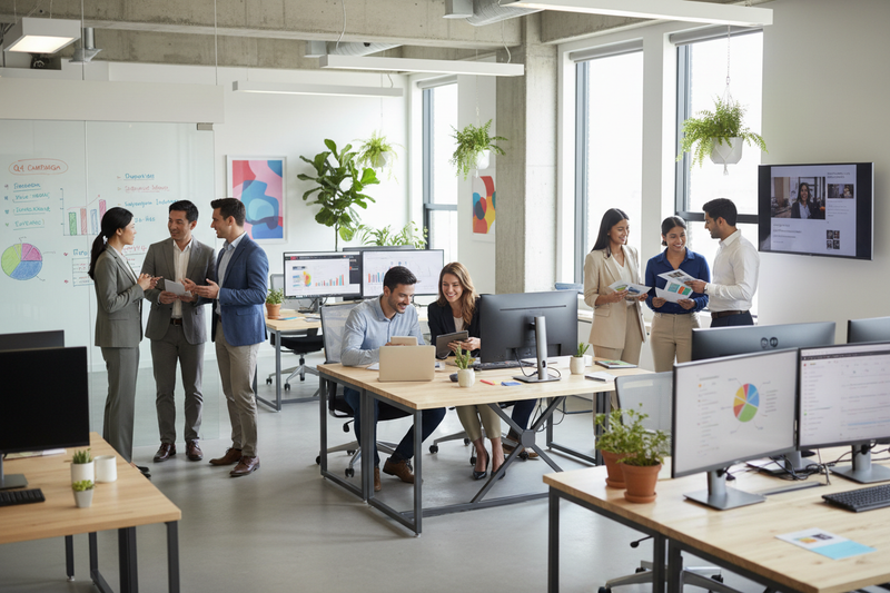 Marketng office people 