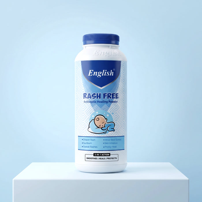 English Rash Free Antiseptic Healing Powder 110 gm