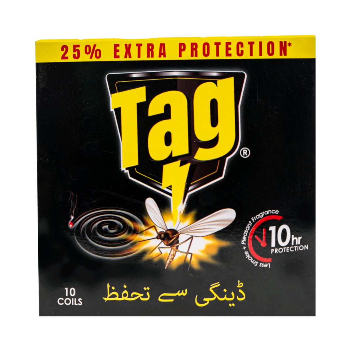 TAG Mosquito-Coil-Black (Pack Of 10 Pcs)